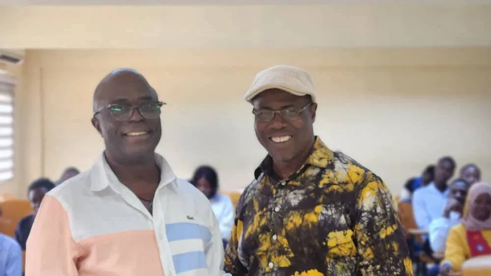Côte d'Ivoire :  Le journaliste sportif, RASH N'GUESSAN KOUASSI, forme les étudiants de l’Université Internationale ICK (U2ICK) sur internet et les réseaux sociaux
